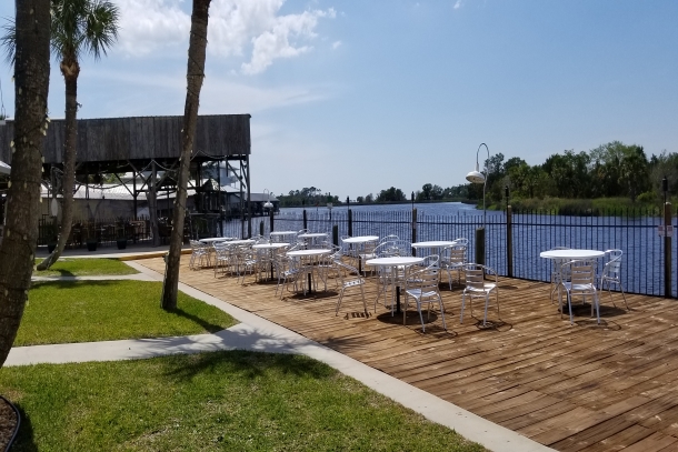 Deck at Salt Creek Restaurant